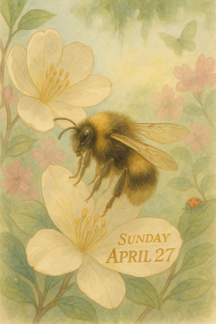 April 27th 2025 Bee Box