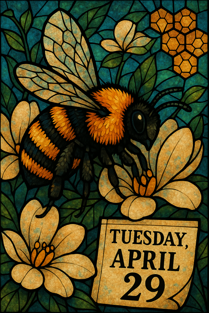 April 29th 2025 Bee Box